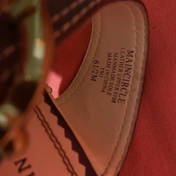 AK Anne Klein iflex slip-on Brown leather sandals. Size 6.5 - Picture 5 of 5